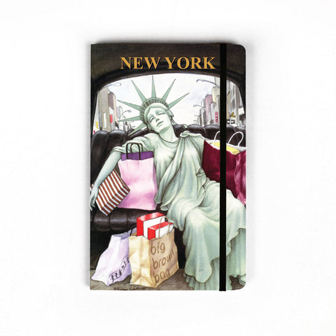 Liberty Taxi - Large Notebook