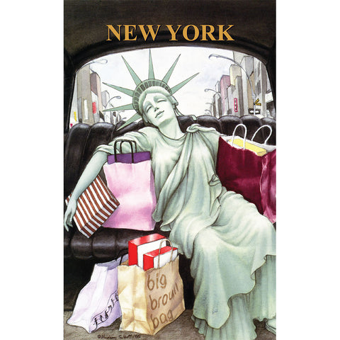 Liberty Taxi - Large Notebook