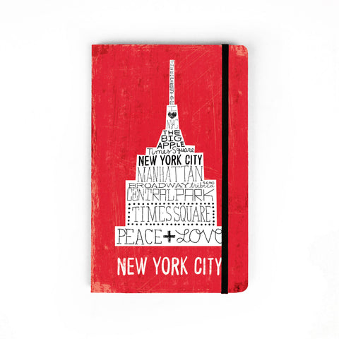 Iconic Empire State Building - Large Notebook
