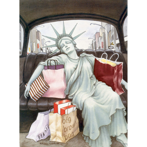 Liberty Taxi - Wine Bag