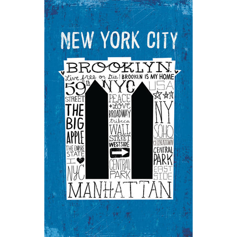 Iconic Brooklyn Bridge - Pocket Journal