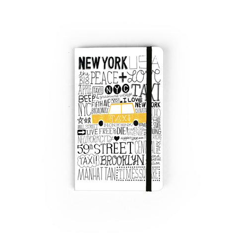 Iconic Taxi - Small Notebook