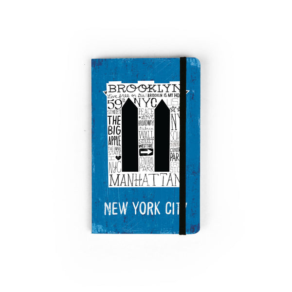 Iconic Brooklyn Bridge - Small Notebook