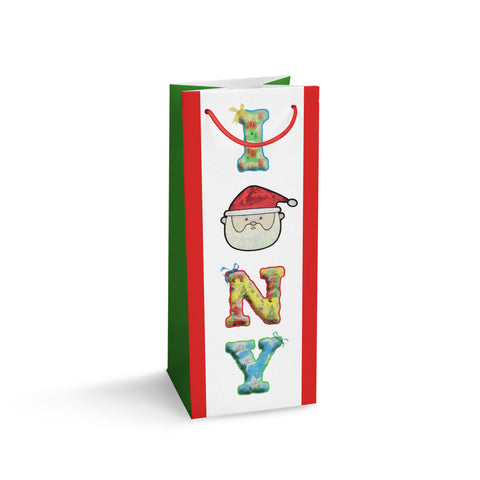 I Santa NY - Wine Bag