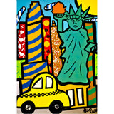 Liberty Pop Art - Large Notebook