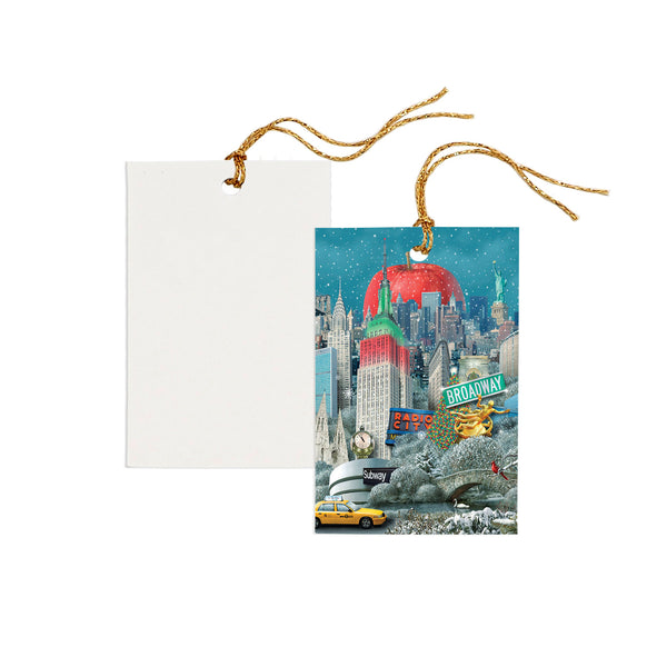 Big Apple Collage - Gift Tag