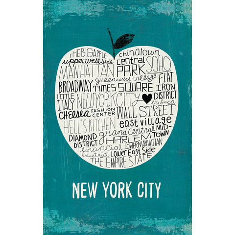 Big Apple NYC - Large Notebook