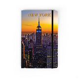 Sunset in The City - Large Notebook