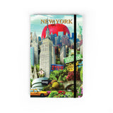 NYC Collage - Large Notebook