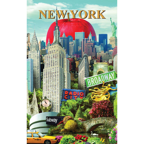 NYC Collage - Pocket Journal